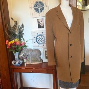 Daniel Hechter Paris size XL woman’s Brown Wool blend heavy!!!! Coat